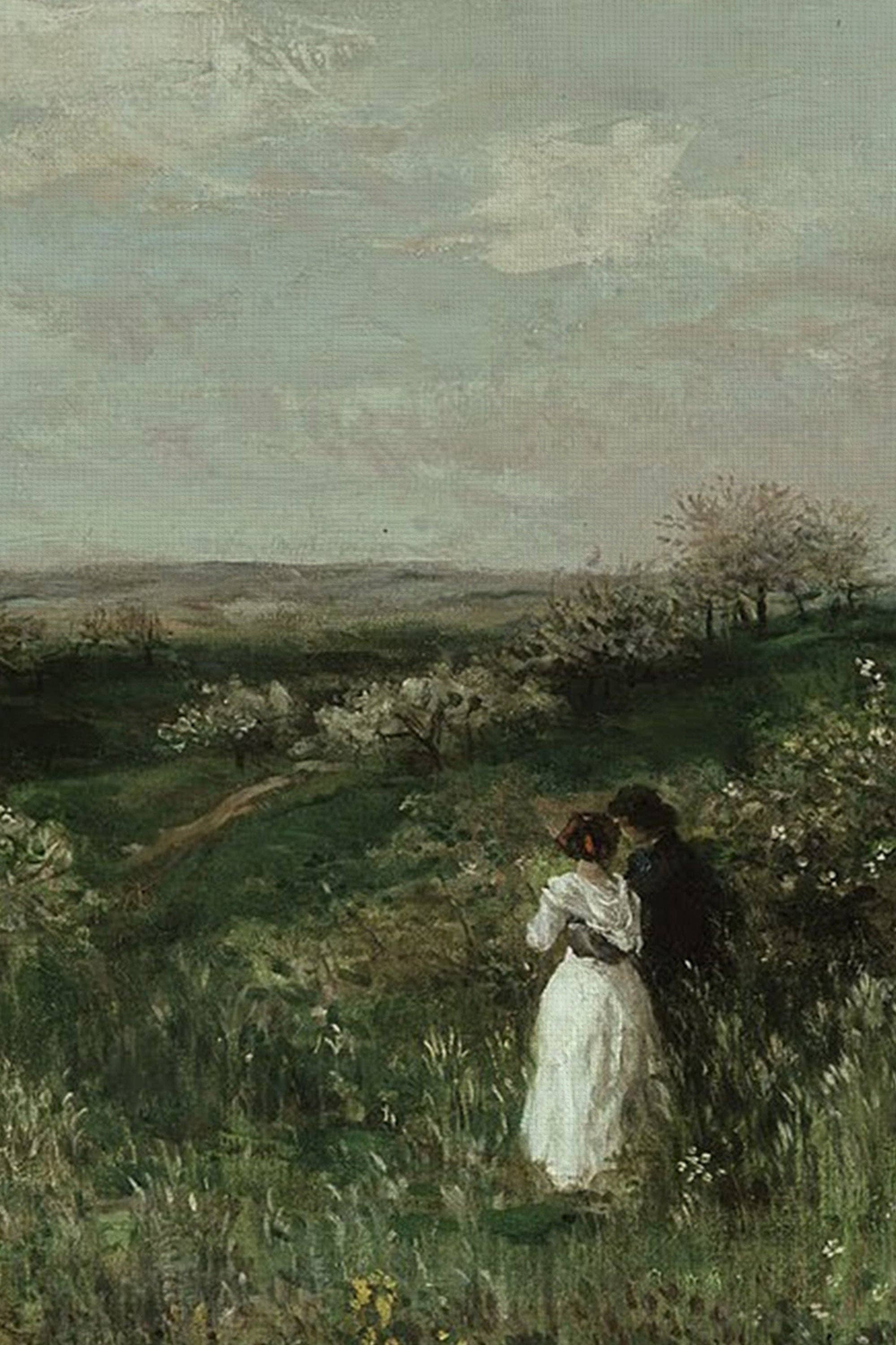 Oleka Canvas - Wholesale Art Print - LES AMANTS DU VENT, canvas wall art print2