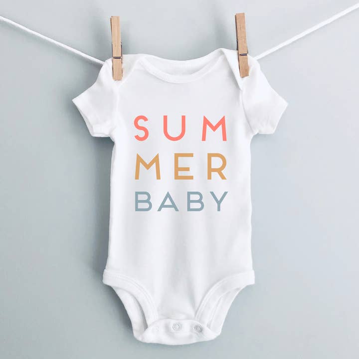 Infant Bodysuit - Summer Baby for wholesale by Salt + Fare