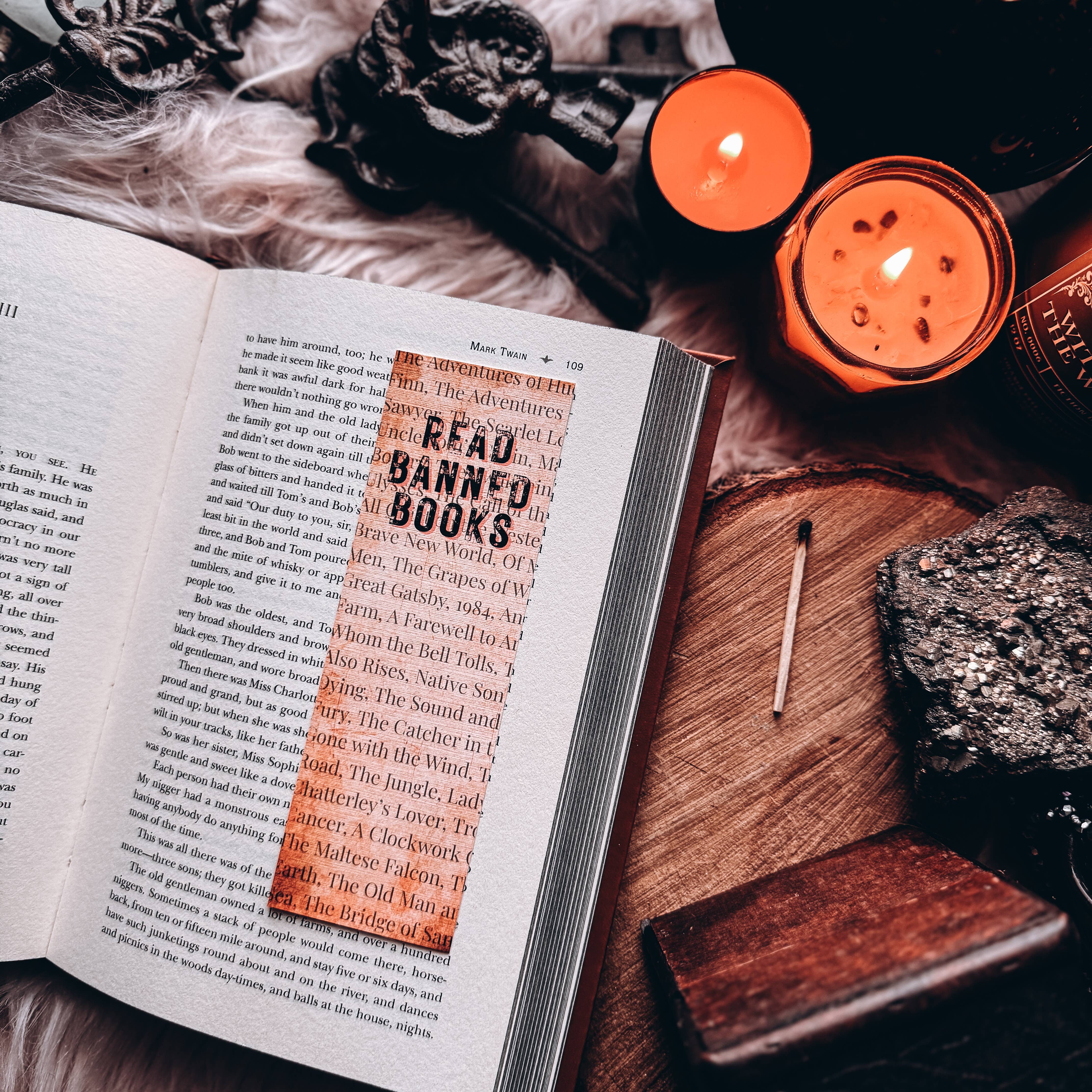 Mirkwood Scribes - Wholesale Bookmark - Banned Books Handmade Bookmark1