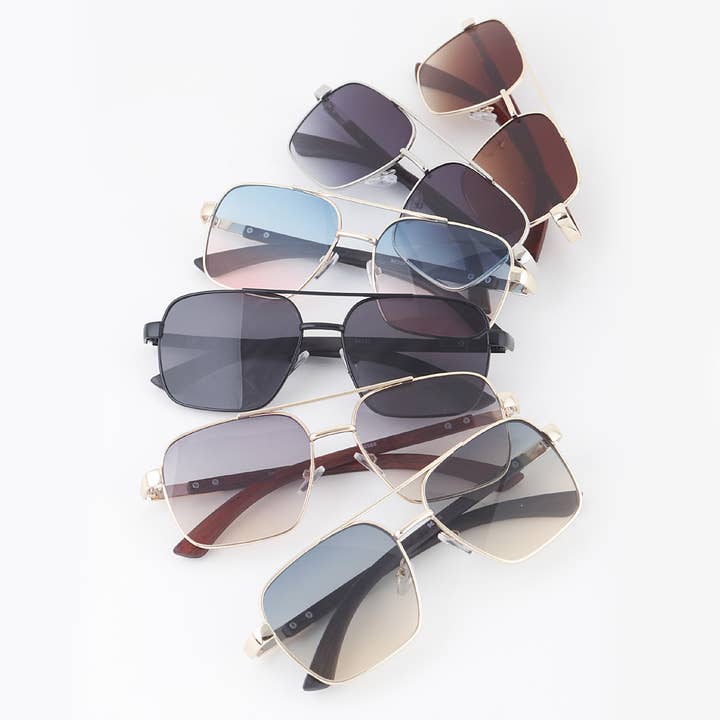 MIX Trendy metoy Aviator Sunglasses for wholesale on Faire
