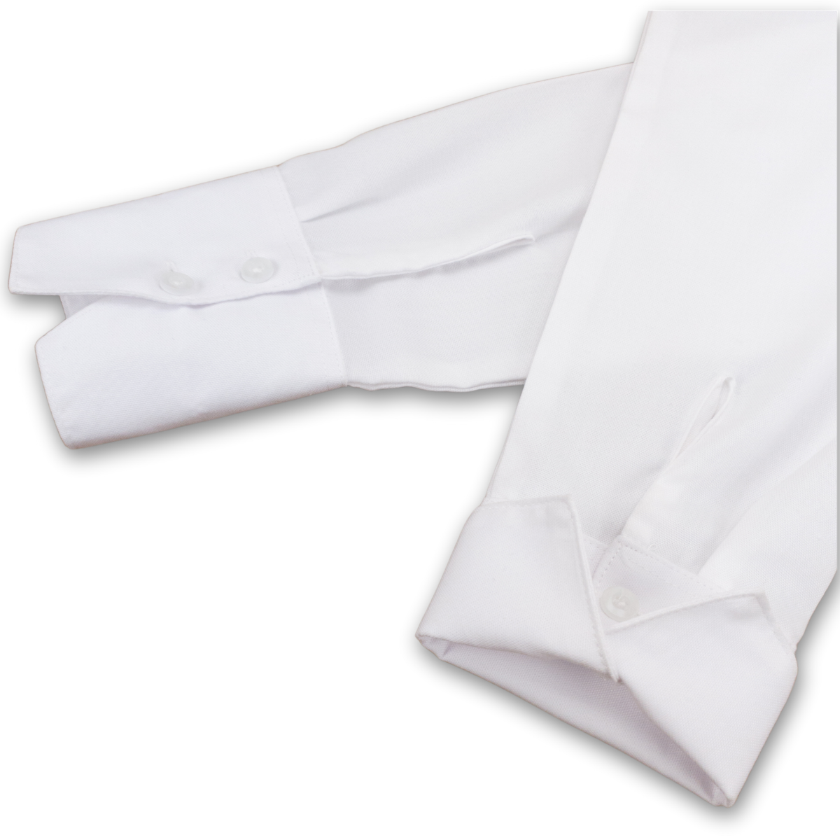 Salamander Shirts Ltd – wholesale Buttoned-down shirt – Women's – Grenouille Ladies Long Sleeve White Oxford Shirt5