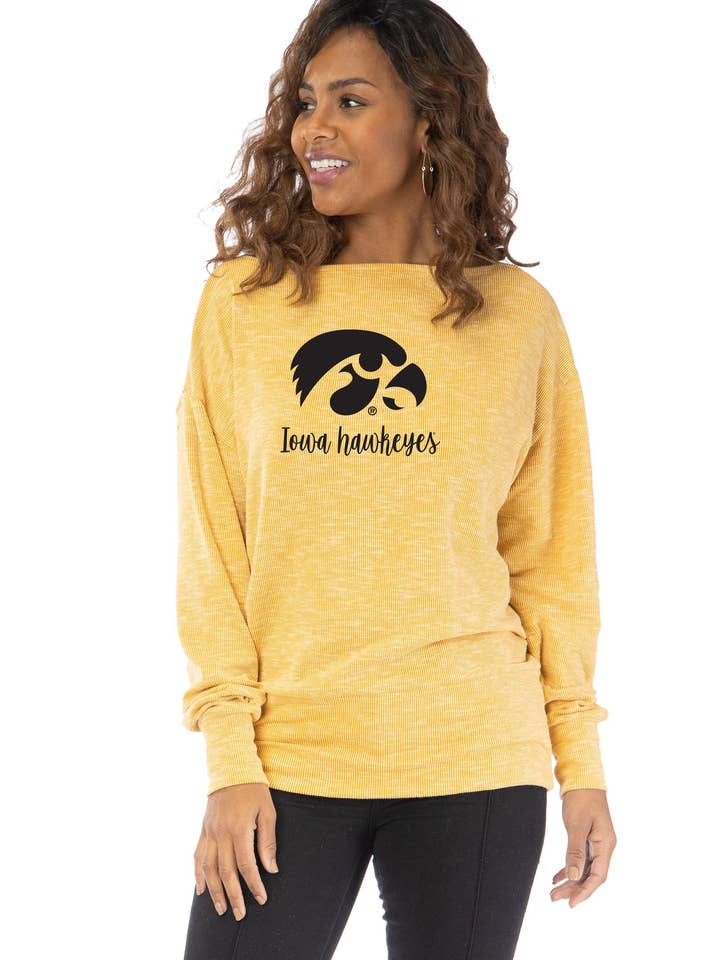 Iowa Hawkeyes Lainey Tunic for wholesale by Flying Colors Apparel