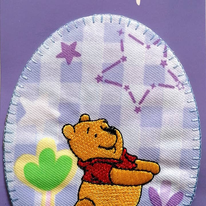 púrpura Parche para planchar Disney Winnie the Pooh con estrellas de venta al por mayor en Faire1