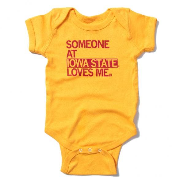 Someone Loves Me ISU Onesie for wholesale by RAYGUN