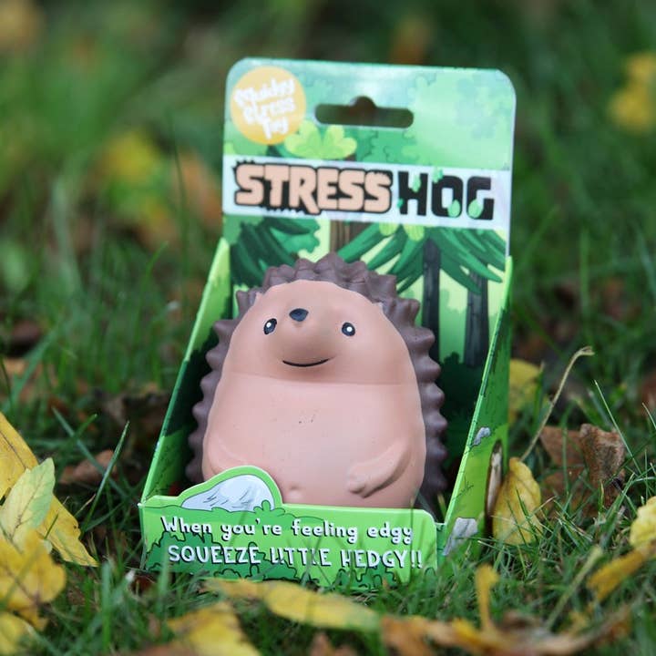 Stress Hog Stress Toy - Hedgehog Fidget/Stress Toys for wholesale by Boxer Gifts