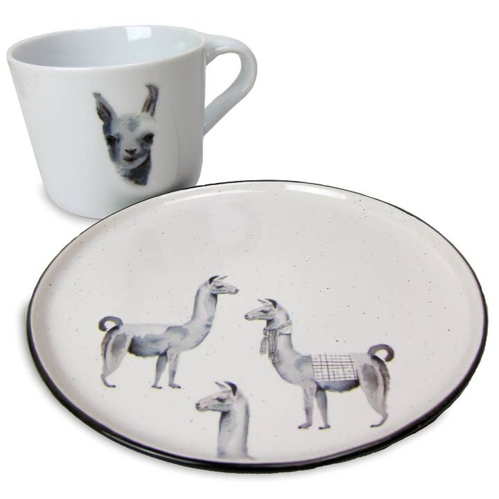 Lama porcelain stickers for wholesale by nuukk GmbH