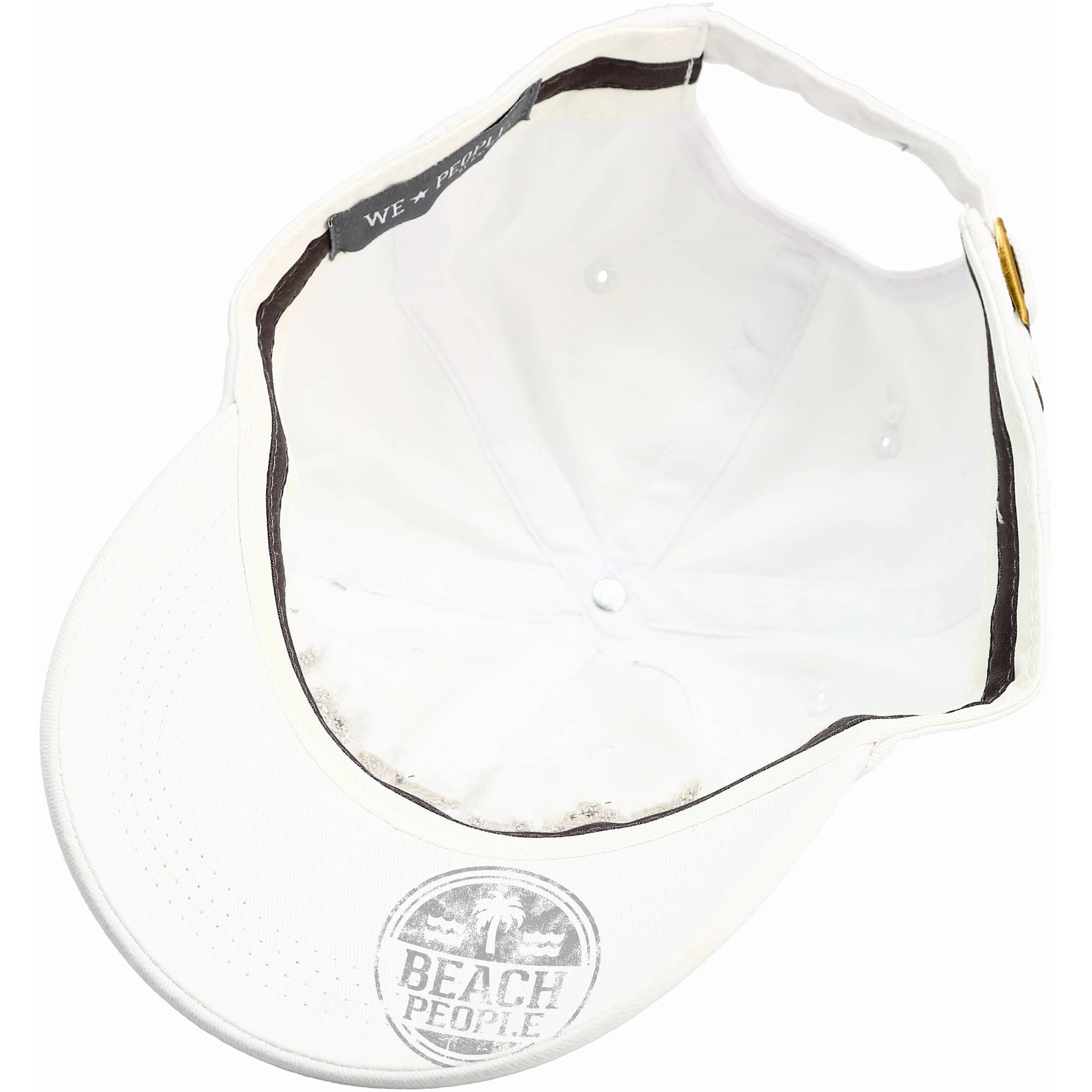 Pavilion - Wholesale Baseball Cap - Unisex - Beach People - White Adjustable Hat6