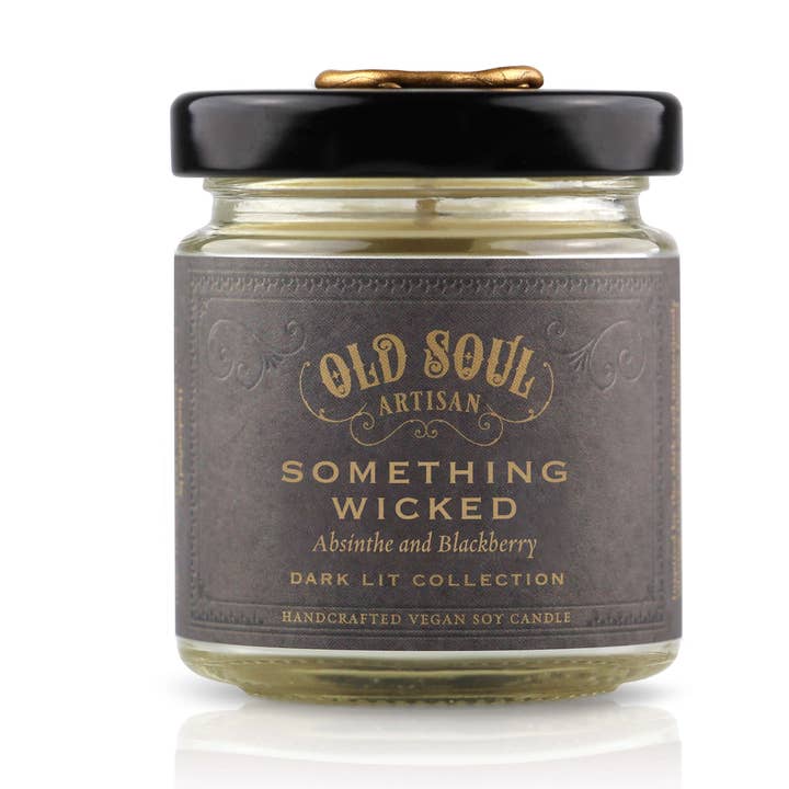 Old Soul Artisan - Wholesale Jar/Filled Candle - Something Wicked - 4 Oz Candle - Shakespeare Inspired0