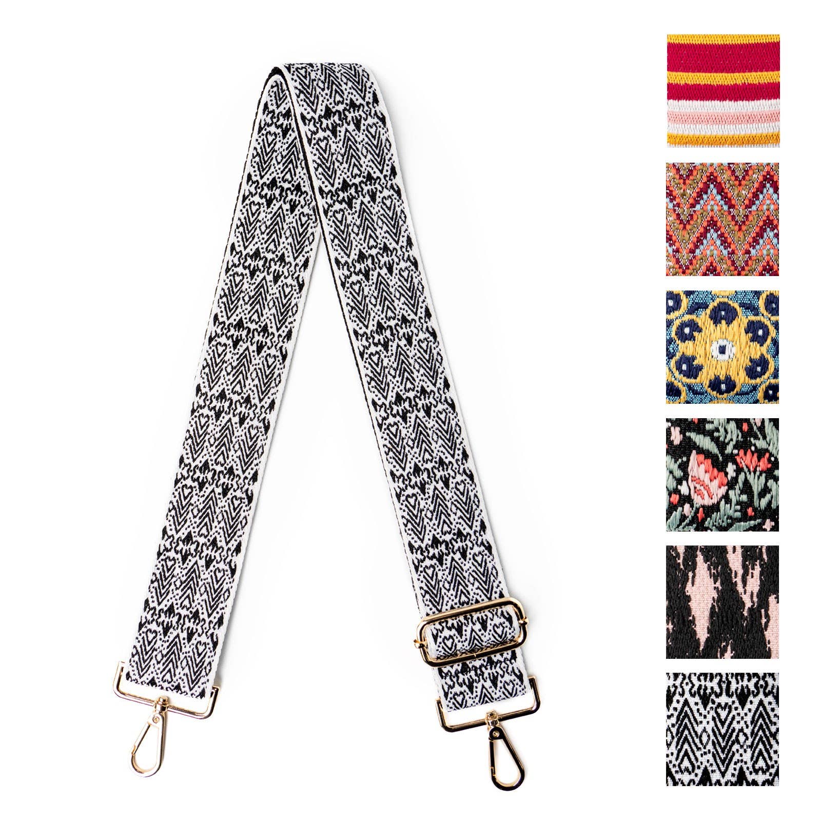 DM Merchandising - Wholesale Bag Strap - Women's - Kedzie Interchangeable Straps Rosewood Collection Open Stock1