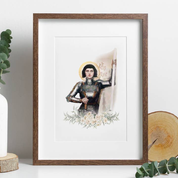 Raising Faith Prints - Wholesale Art Print - St. Joan of Arc Print