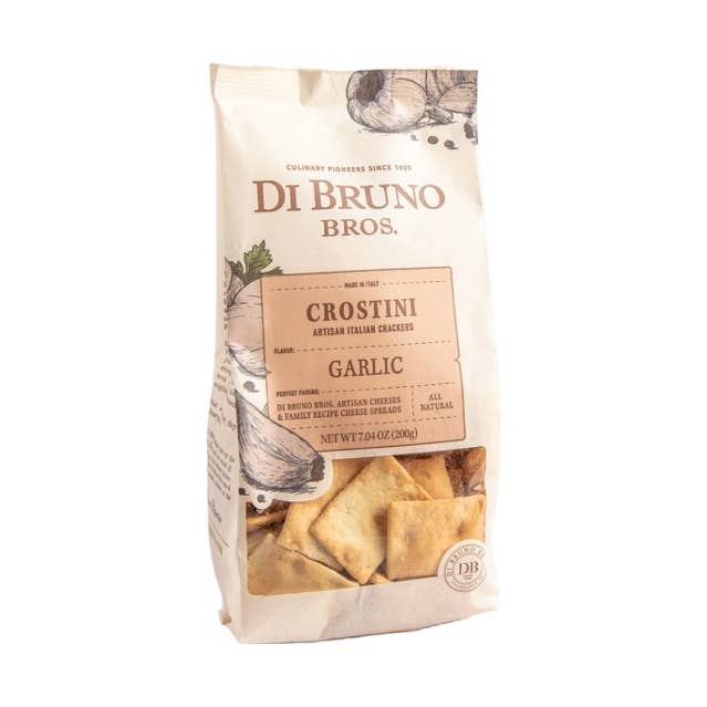 Keystone Farms Cheese - Wholesale Crackers - Dibruno Brothers Garlic Crostini0
