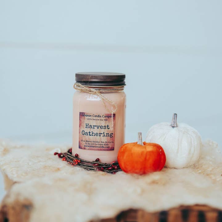 Lebanon Candle Company - Wholesale Jar/Filled Candle - Harvest Gathering