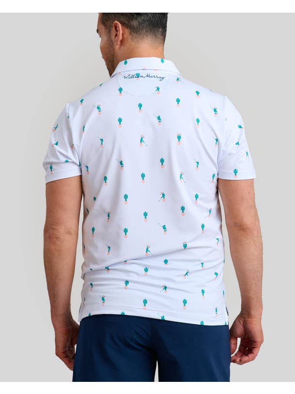 White Free Hugs Polo for wholesale on Faire
