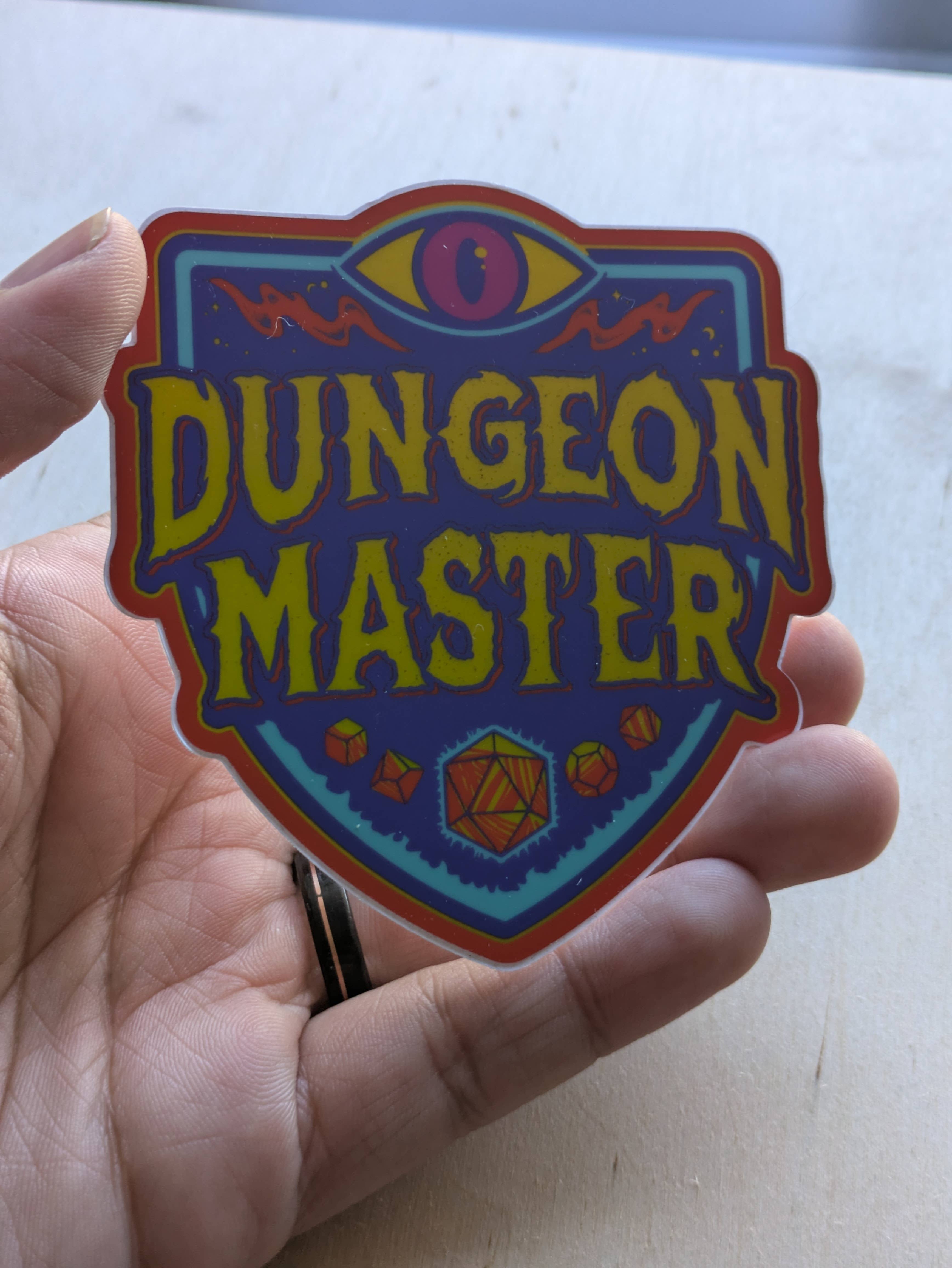 Goodbye Zach - Wholesale Sticker - Dungeon Master | TTRPG Holographic Vinyl Sticker1