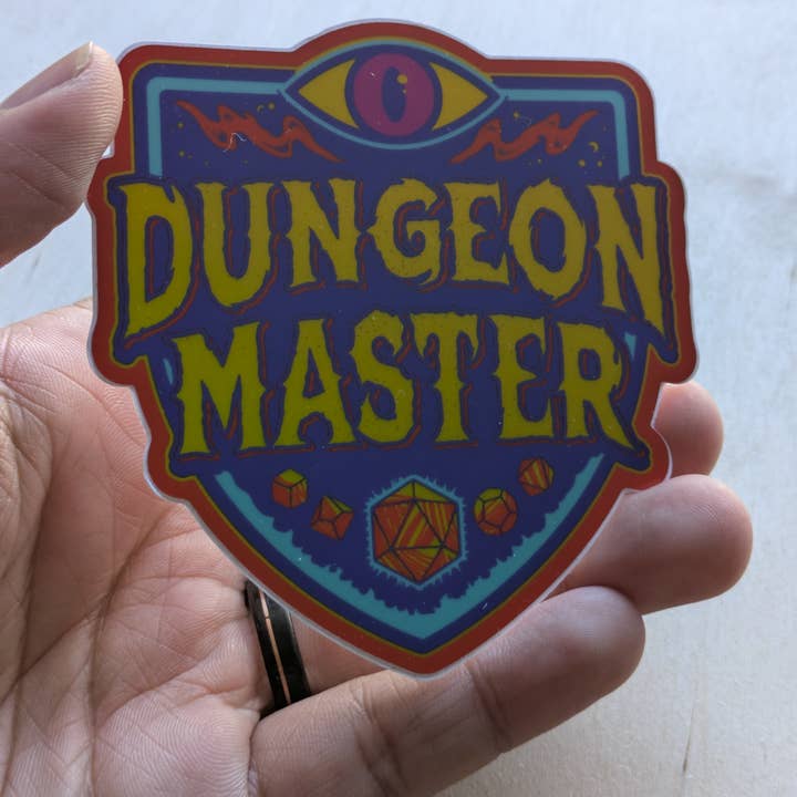 Goodbye Zach - Wholesale Sticker - Dungeon Master | TTRPG Holographic Vinyl Sticker1