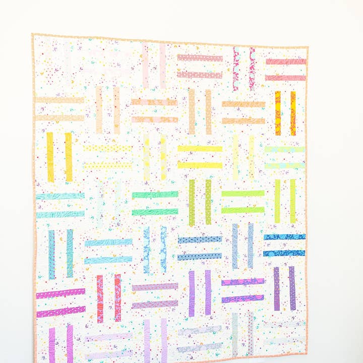 Quilty Love – wholesale Craft sewing kit – Cake Dash printed PAPER Quilt Pattern3