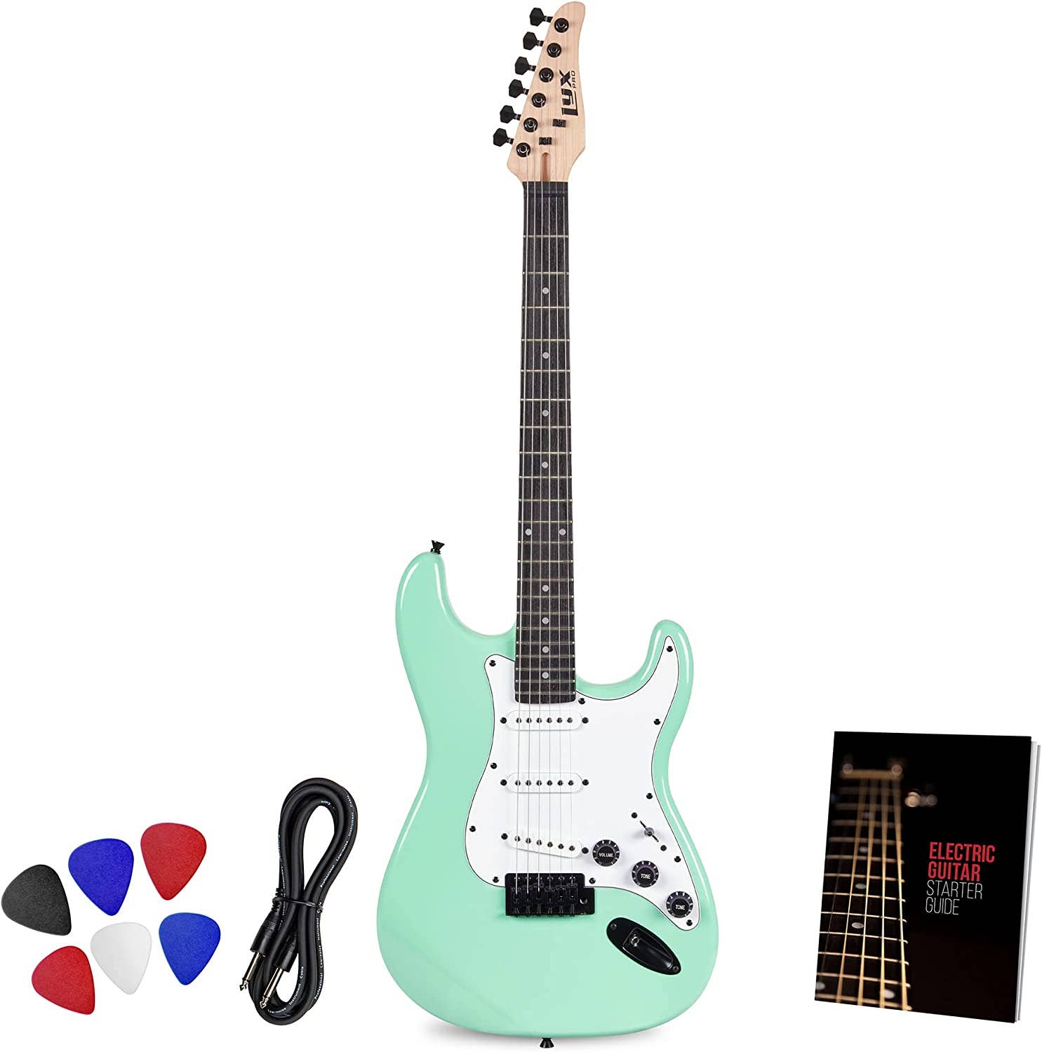 LyxPro - Wholesale Musical Instrument - Beginner 39” Electric Guitar & Electric Guitar Accessories3