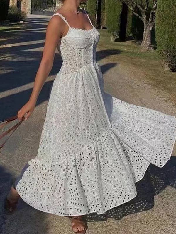 Productseeker - Wholesale Dress - Women's - DR0103 Women Elegant Lace Dress - Beach & Resort Ready1