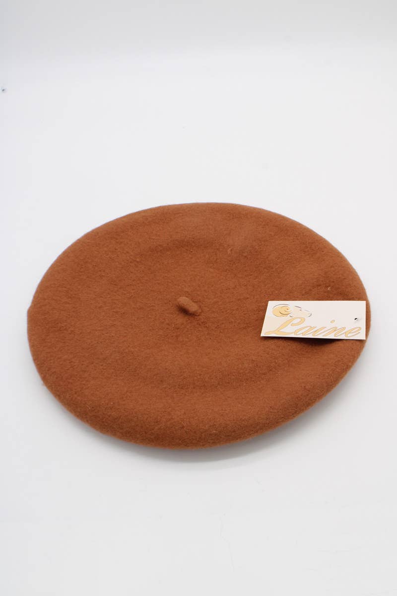 Hologramme Paris - Vendita all'ingrosso Basco - Unisex - Berretto classico in pura lana122