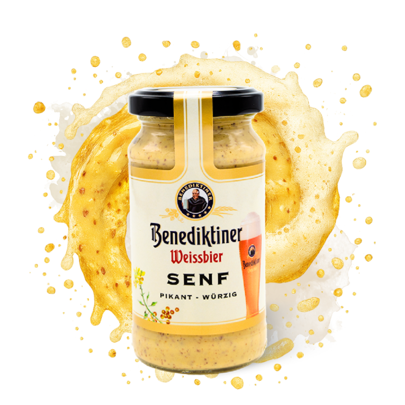 Altenburger Senf & Feinkost GmbH & Co. KG - Wholesale Mustard - Benediktiner Weissbier Mustard - spicy/spicy0