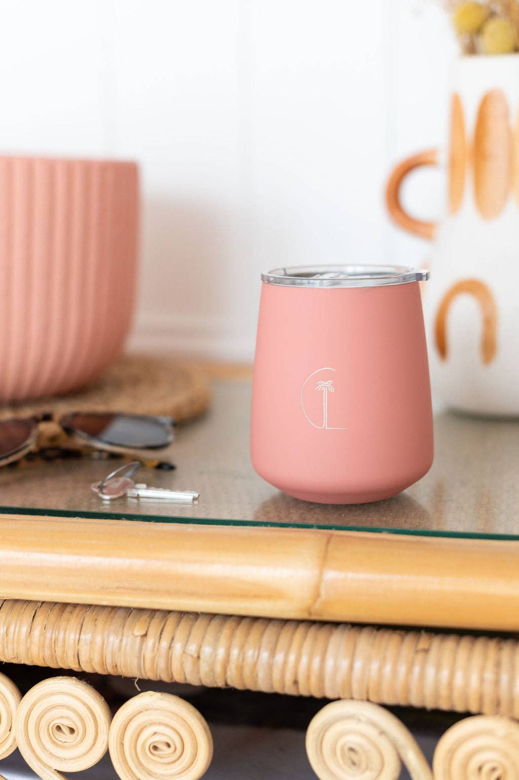 Caye Life - Wholesale Insulated mug/tumbler - Panarea | Reusable Cup 8oz | Terracotta4