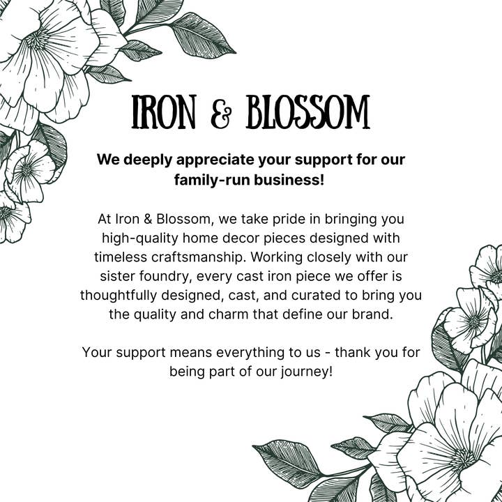 Iron & Blossom - Wholesale Bell - Cast Iron Rooster Doorbell Farmhouse Chime, Animal Decor3