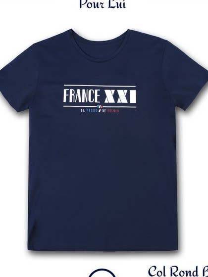 The Authentic For Him/Blue Round Neck for wholesale by FRANCE XXI