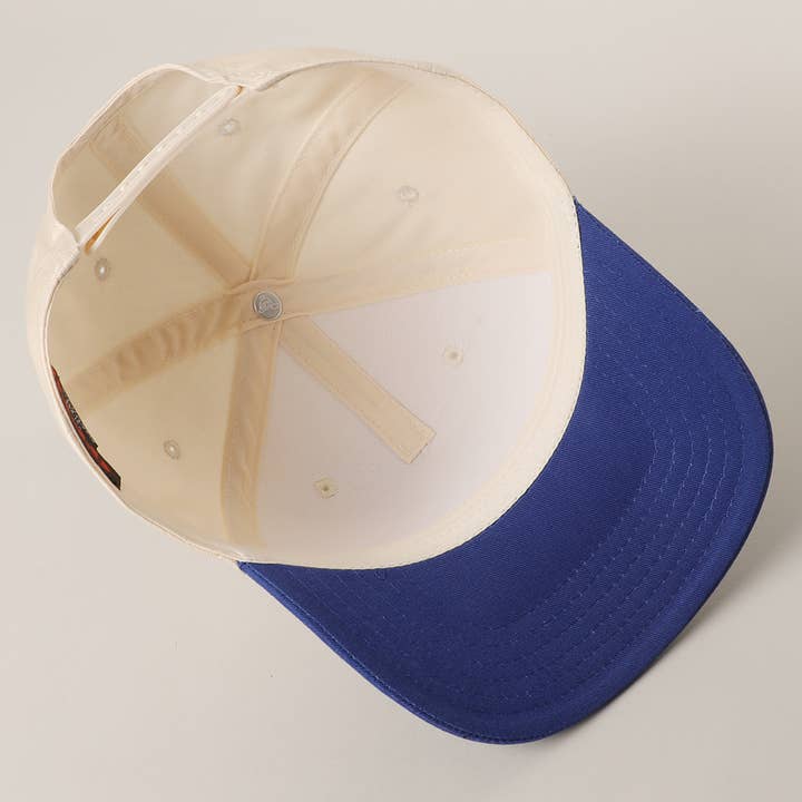 Fashion City - Wholesale Trucker hat – Unisex - Two-Tone 5 Panel Mid Profile Trucker Hat 4