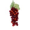 Kurt S. Adler, Inc. - Wholesale String Lights - 8"20L B/O BURG GRAPE CLUSTER LIGHTS