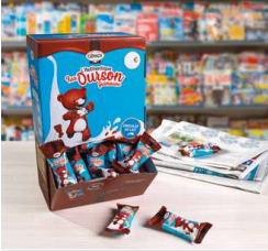 ADG Diffusion – Engroshandel Chokoladeæsk – Ægte bamse skumfidus mælkedispenser – 80 stk.1