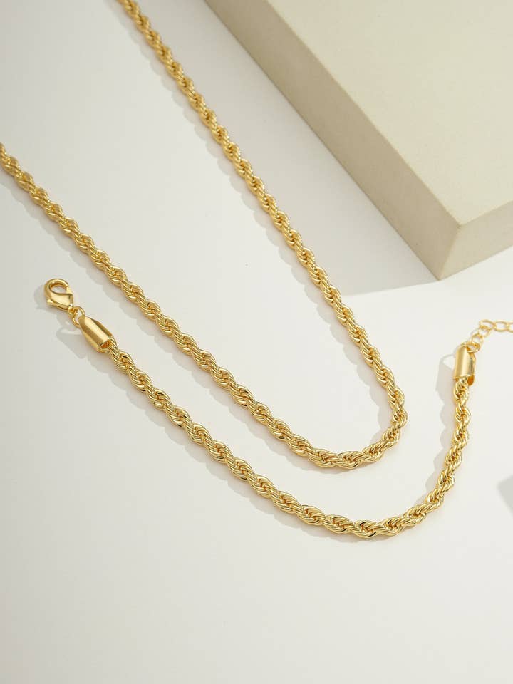 Wholesale Jewelry Large Classic Rope | Ready to Ship for wholesale by Bossaglam Jewelry