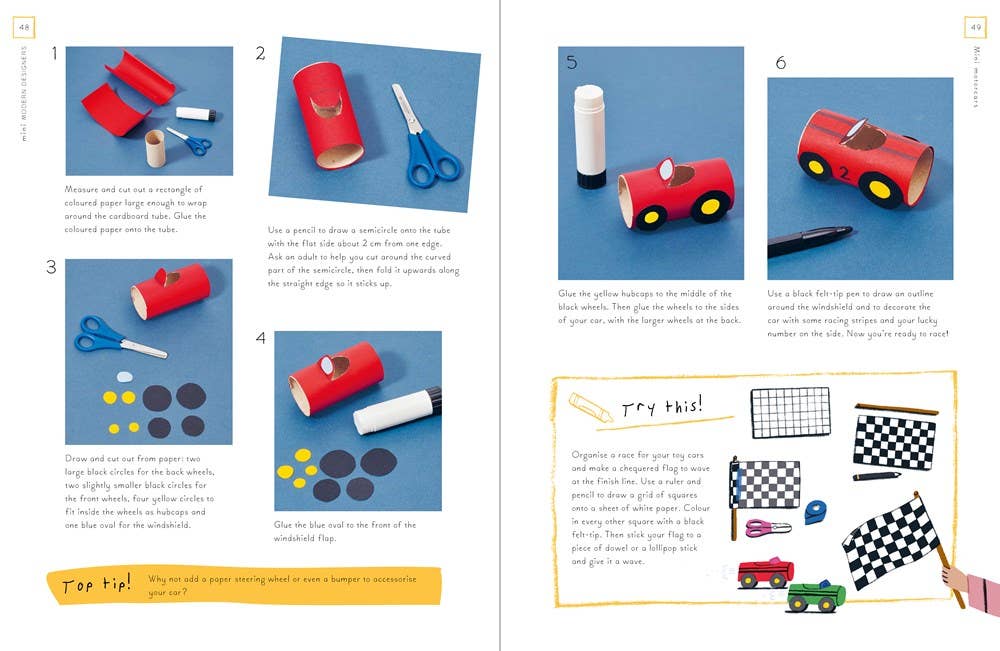 W. W. Norton - Wholesale Display Book - Mini Designers: 20 Projects Inspired by the Great Designers7