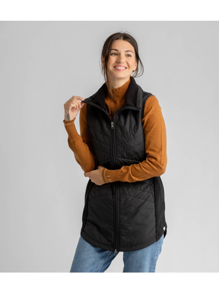 LIV Outdoor – wholesale Outerwear Vest - Women’s – Women's Valais Insulated Hybrid Vest