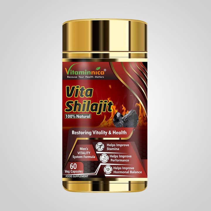 Vitaminnica Shilajit - 60 kapslar för wholesale av Vitaminnica healthcare uk