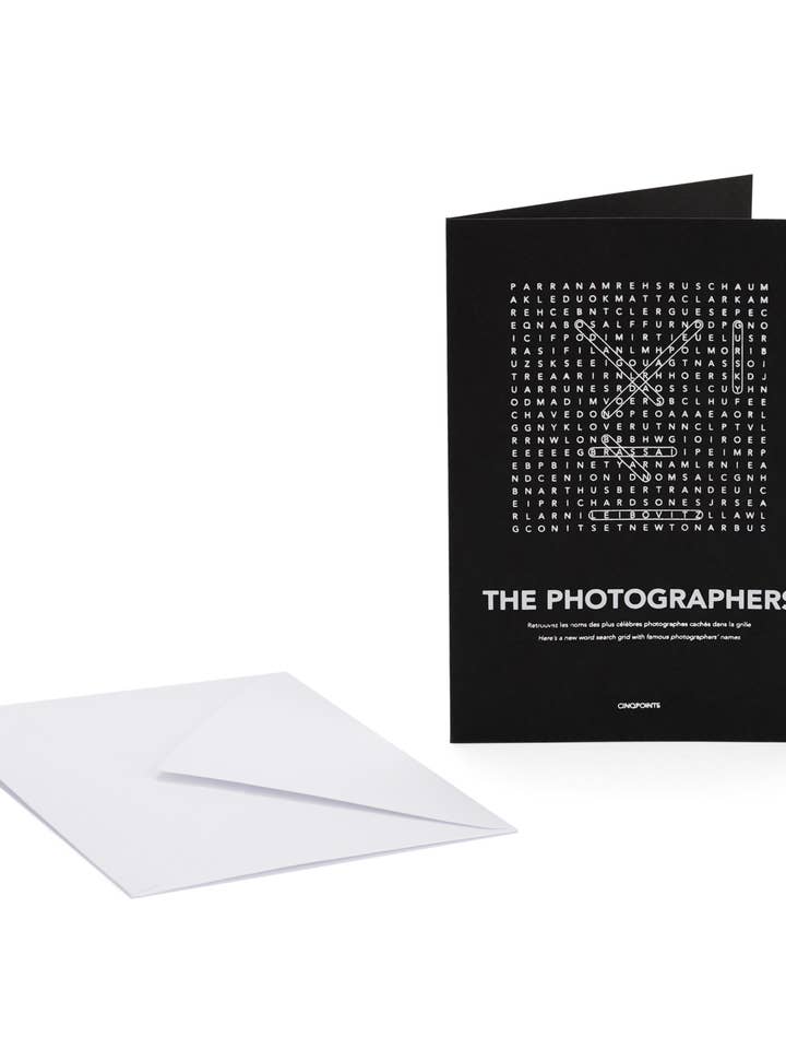 Greeting Card Find the Photographers - Gift for wholesale by Cinqpoints