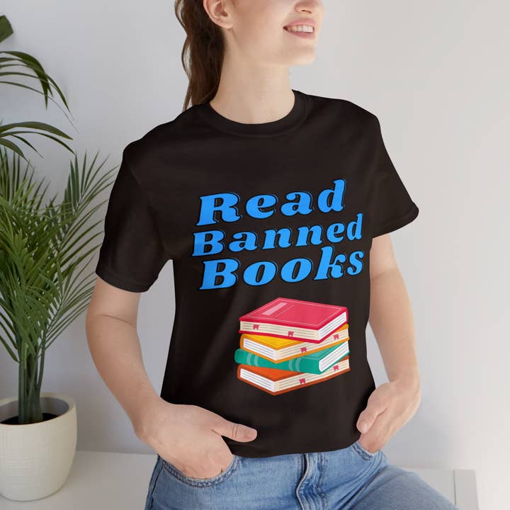 Read Banned Books T Shirt for wholesale by Victorholistics
