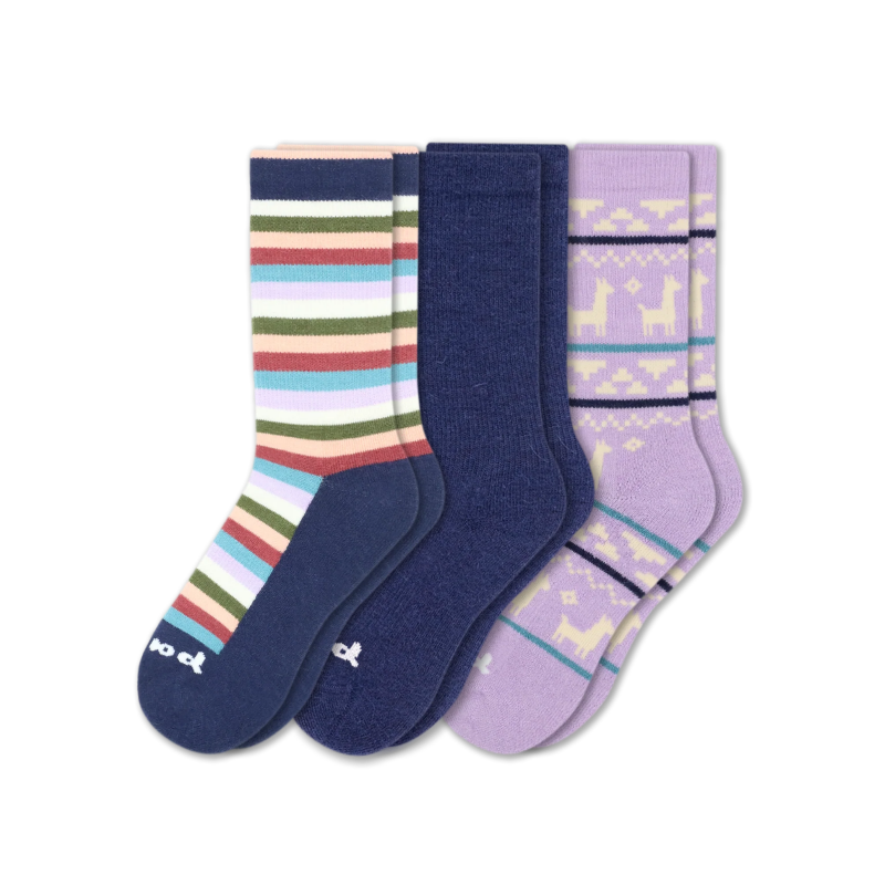 Pacas - Wholesale Socks - Women's - 3 Pack - Women's Crew Pacas Socks12