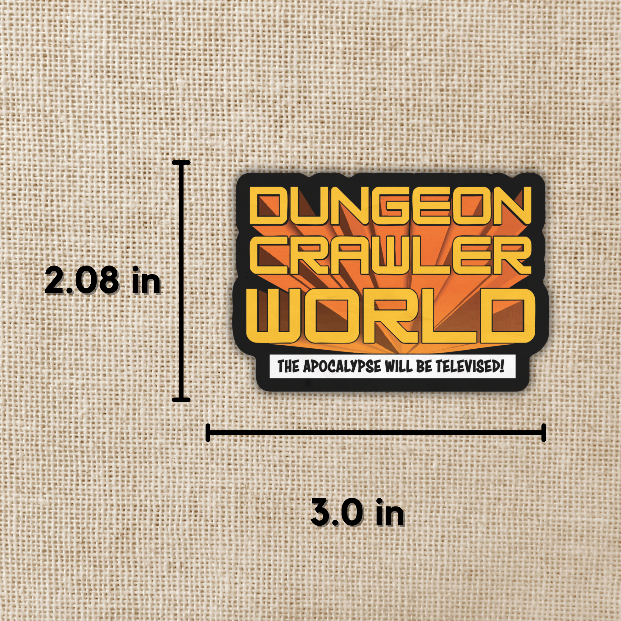 Kingdom of Threads - Wholesale Sticker - Dungeon Crawler World Sticker | Dungeon Crawler Carl1