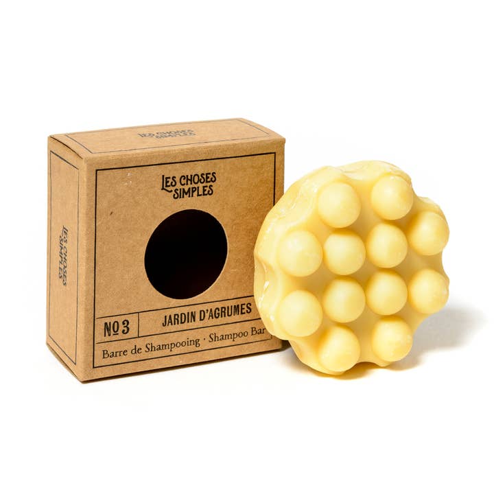 Barre de shampoing Nr3 Citrus pour la vente par Les Choses Simples