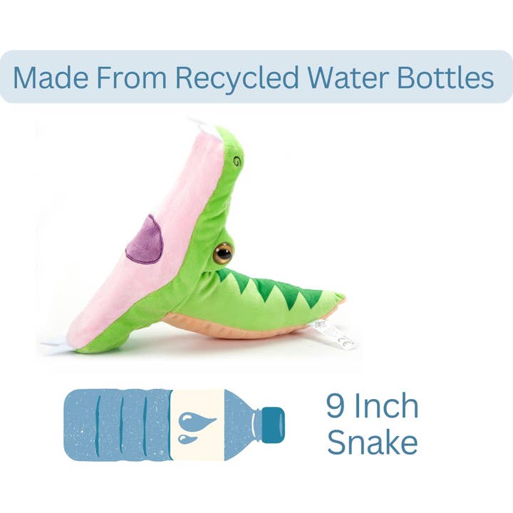 The Petting Zoo - Wholesale Stuffed/Plush Toy - Kids & Baby - 10" (23cm) Slapstix Snake Slap Bracelet