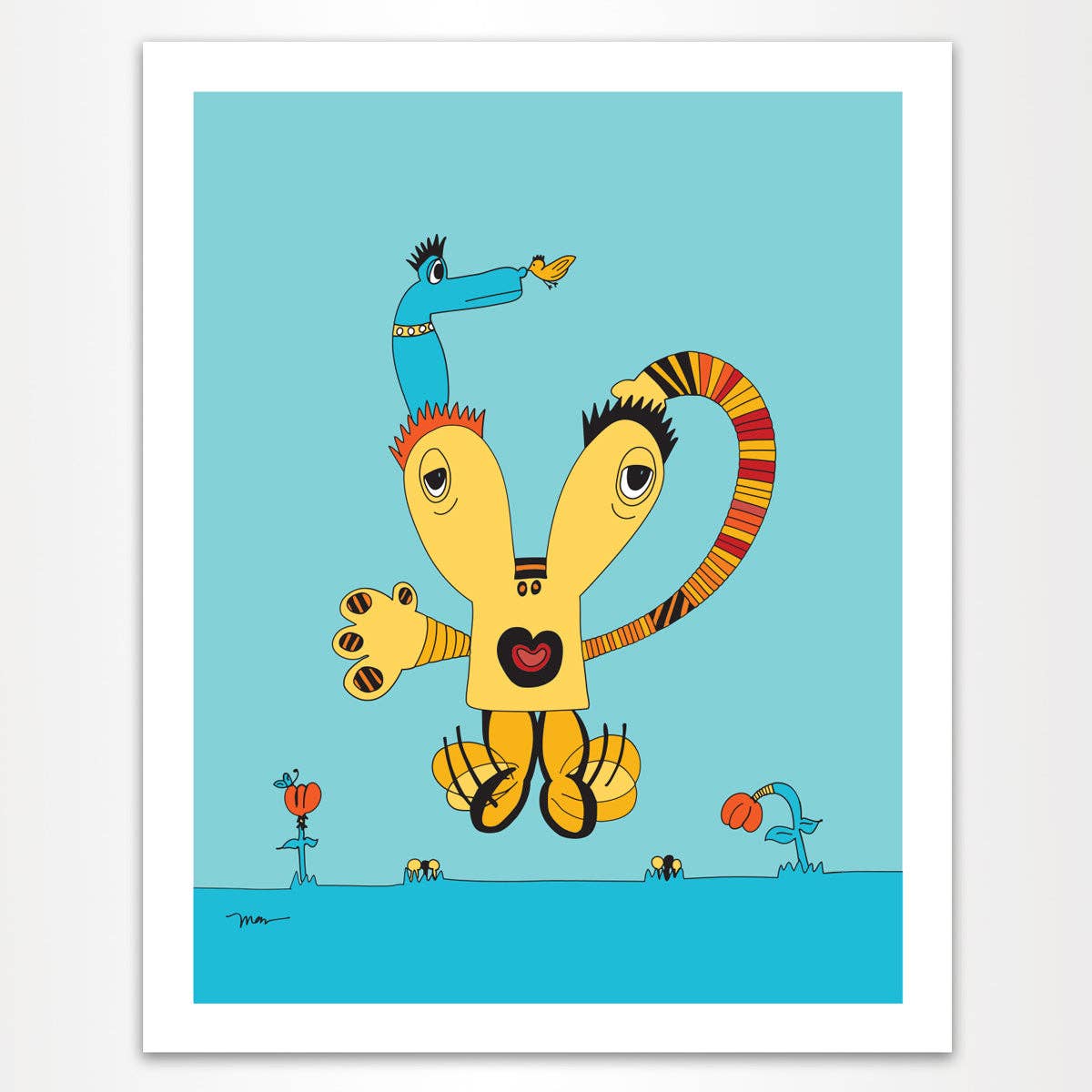 The MoMeMans - Wholesale Art Print - Dancipants Print3