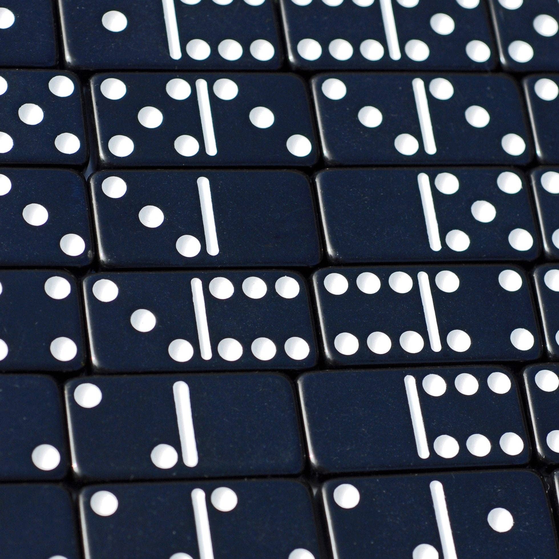 Wood Expressions - Wholesale Dominoes - WE Games Double 6 Black Dominoes Game Set in Wooden Case6