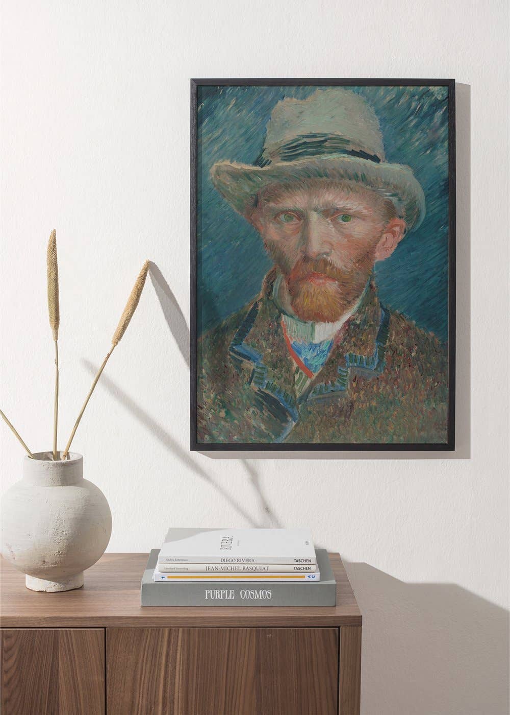 Artesta – Großhandel Poster – Selbstporträt mit grauem Filzhut - Van Gogh 32