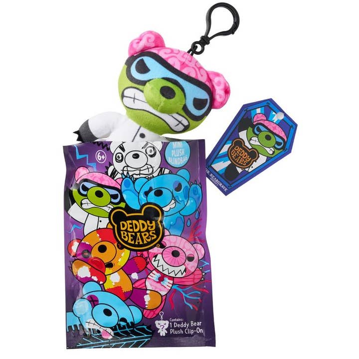 License 2 Play Toys - Wholesale Stuffed/Plush Toy - Kids & Baby - Deddy Bears 4.5 Inch Clip On Plush Blind Bags Series 4