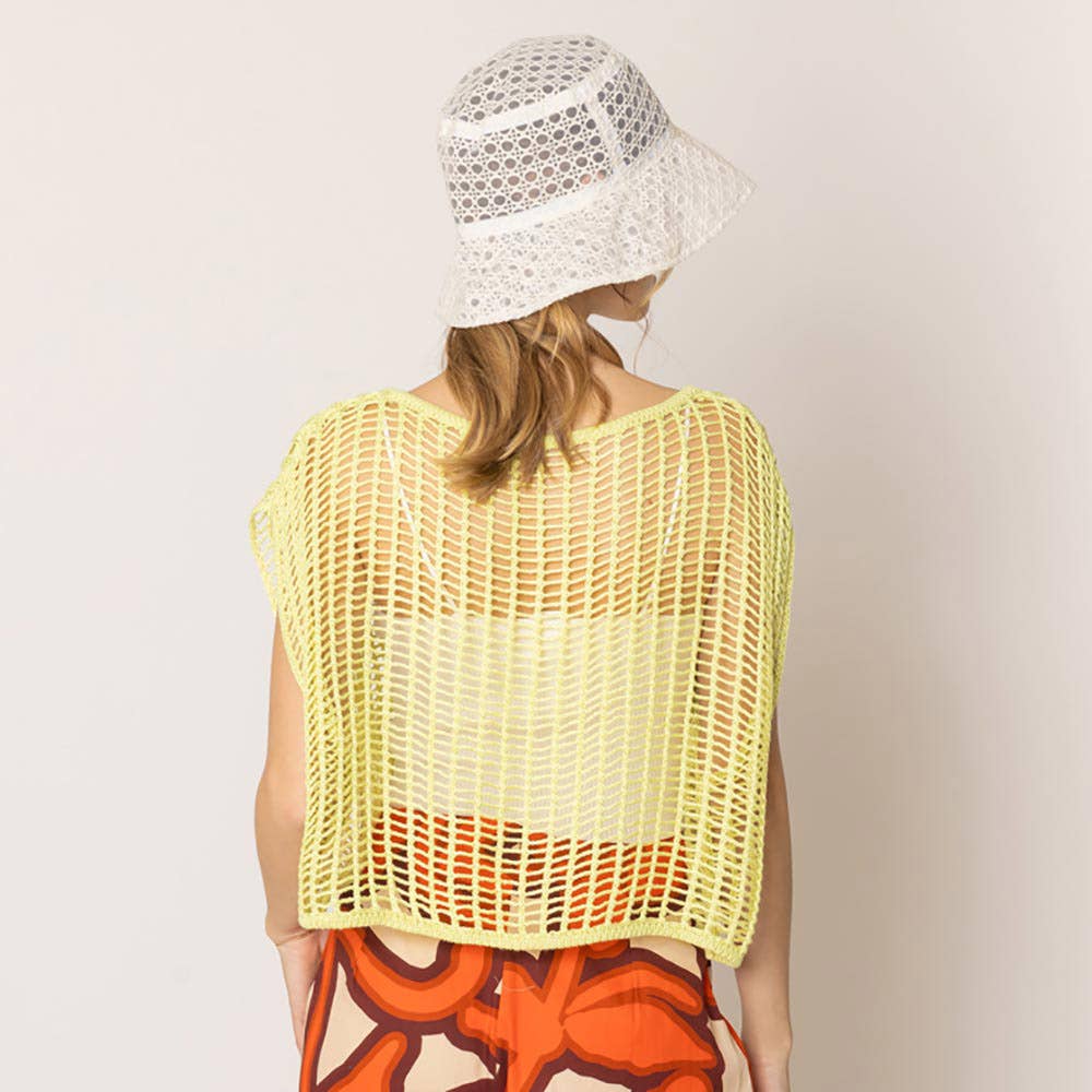 Sensibling Corp. - Venta al por mayor Poncho - Mujer - Chaleco tipo poncho de ganchillo14