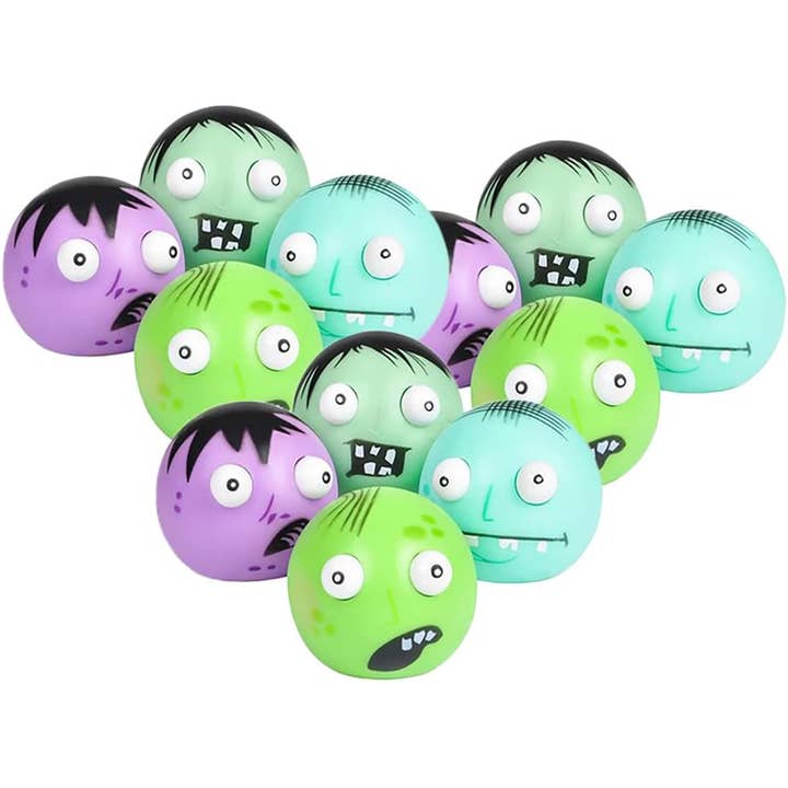 Toyarina - Wholesale Squishy Toy - Kids & Baby - Pop Out Eye Zombie Ball Kids Toy - Assorted4