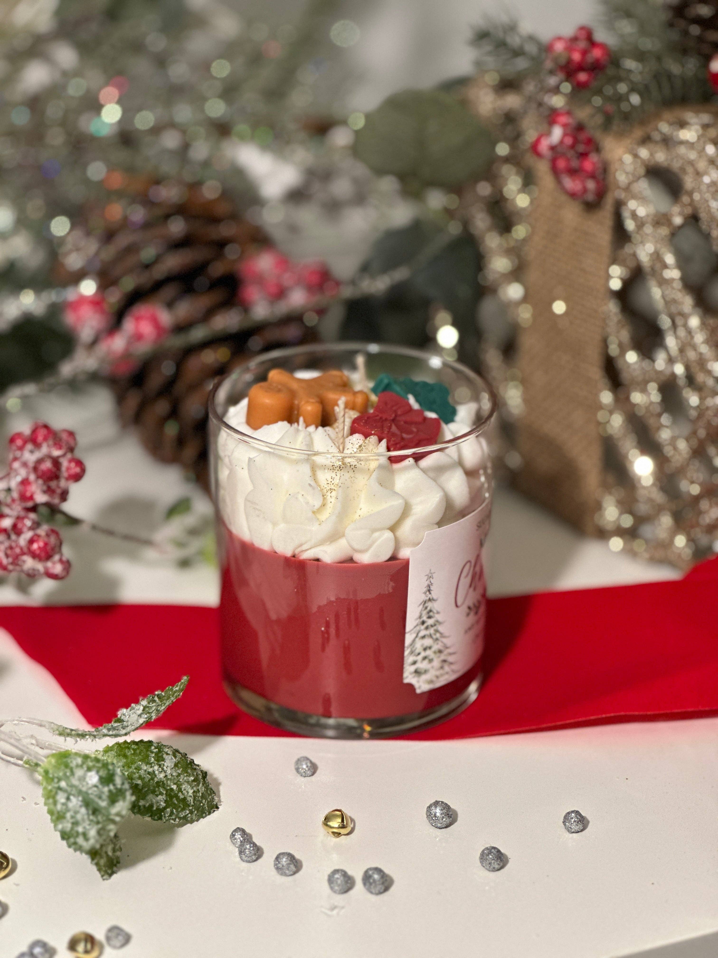 Sugar Candle - Wholesale Jar/Filled Candle - Fraser Fir Christmas Candle – festive soy candle & holiday gift for any occasion3