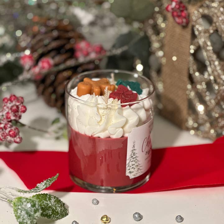 Sugar Candle - Wholesale Jar/Filled Candle - Fraser Fir Christmas Candle – festive soy candle & holiday gift for any occasion3