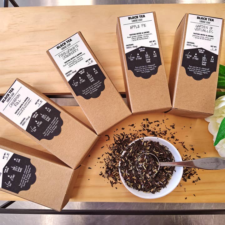 Assamica Teas - Wholesale Loose Tea - Lychee Peach Loose Leaf Black Tea | Malty Peach Tea