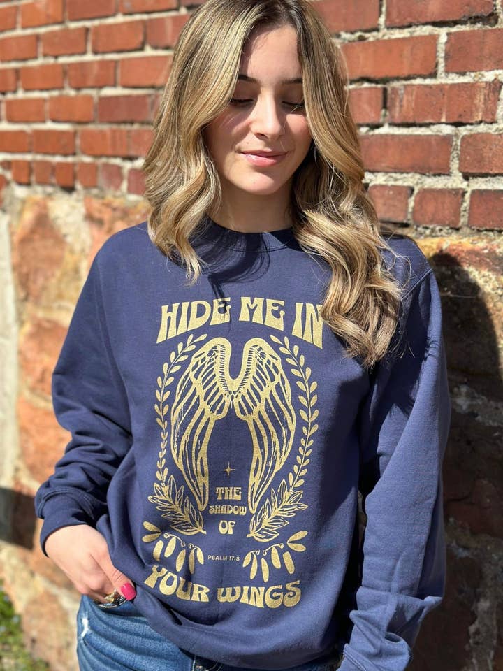 Camisola Hide Me In The Shadow Oof Your Wings por atacado de Adelle Linen